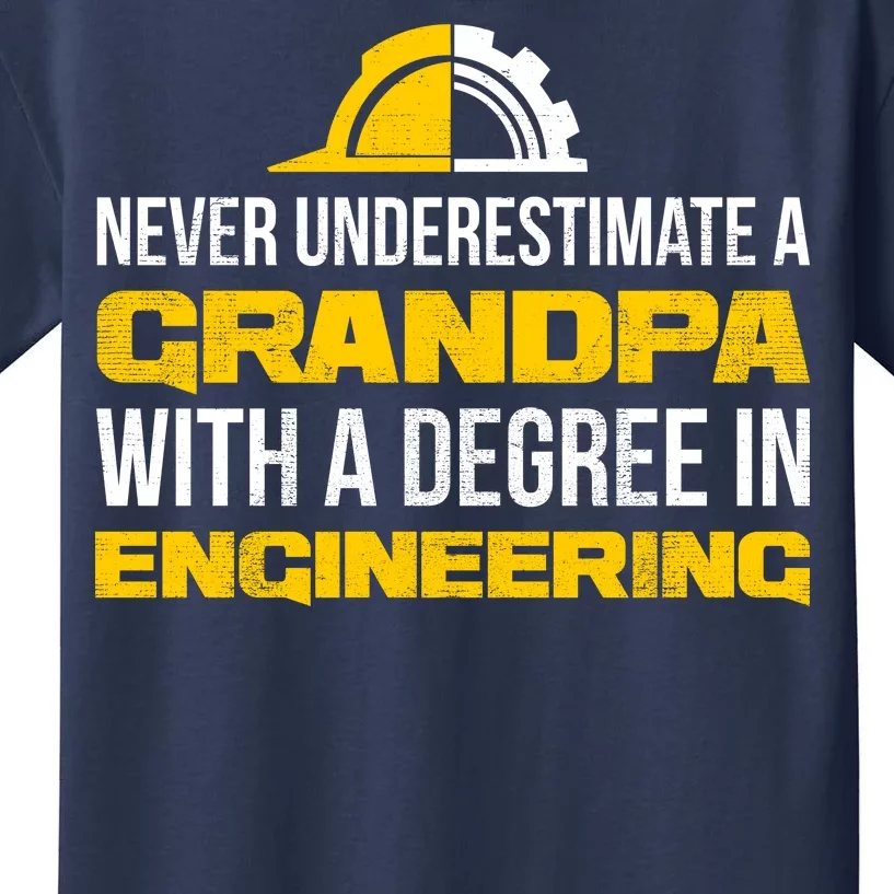 Engineer Grandpa Kids T-Shirt