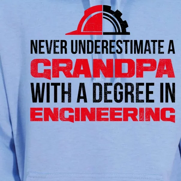 Engineer Grandpa Unisex Surf Hoodie