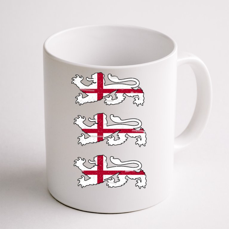 England Euro 21 English Lions Soccer Fan Flag Coffee Mug