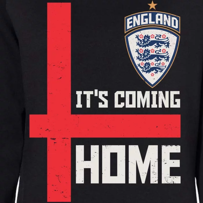 England It's Coming Home Soccer Jersey Futbol Womens California Wash Sweatshirt