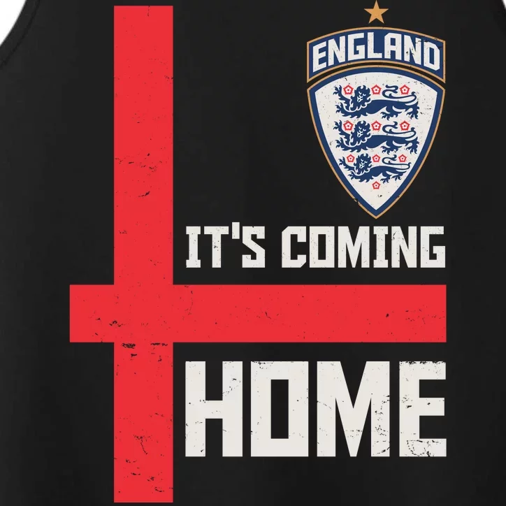 England It's Coming Home Soccer Jersey Futbol Performance Tank