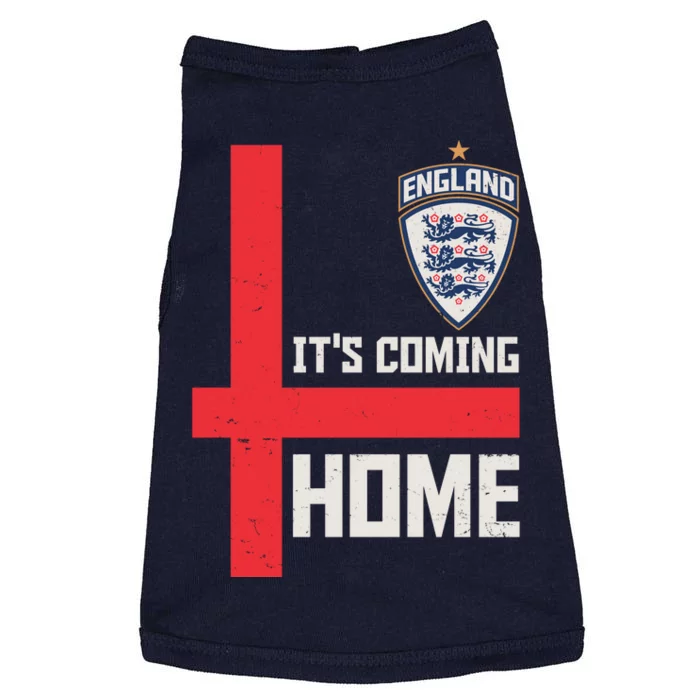 England It's Coming Home Soccer Jersey Futbol Doggie Tank