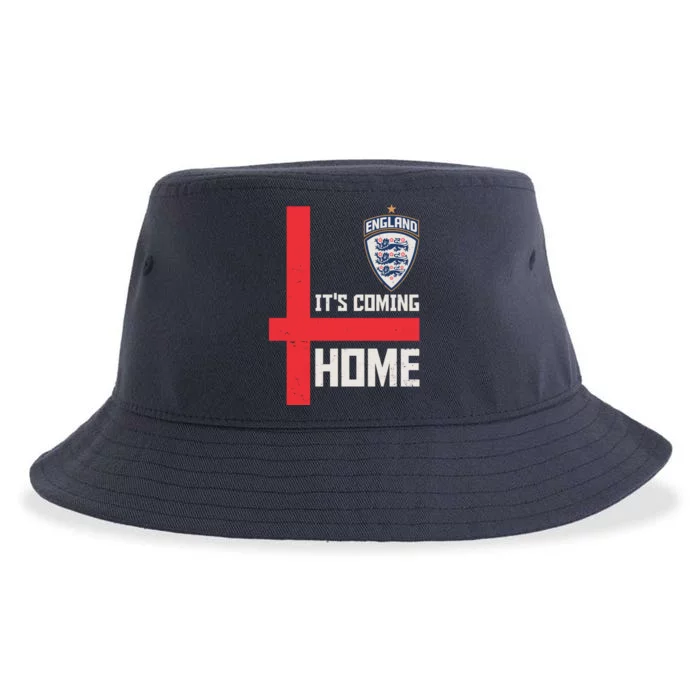 England It's Coming Home Soccer Jersey Futbol Sustainable Bucket Hat