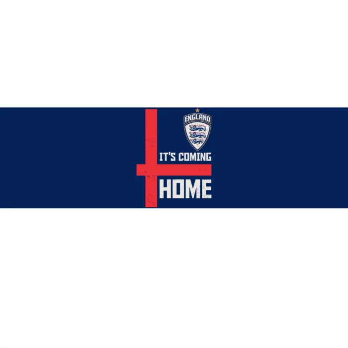 England It's Coming Home Soccer Jersey Futbol Bumper Sticker