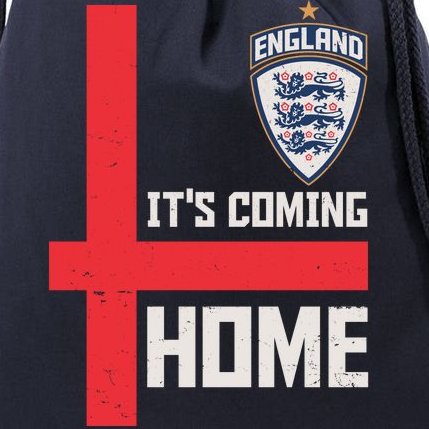 England It's Coming Home Soccer Jersey Futbol Drawstring Bag
