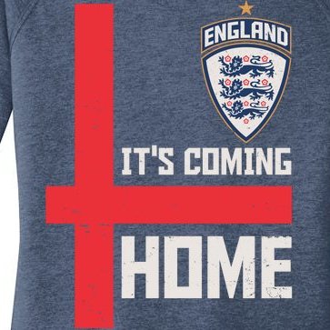 England It's Coming Home Soccer Jersey Futbol Women’s Perfect Tri Tunic Long Sleeve Shirt