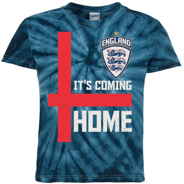 England It's Coming Home Soccer Jersey Futbol Kids Tie-Dye T-Shirt