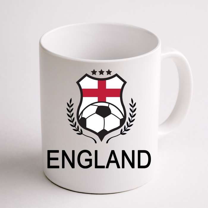 England Soccer English Flag Front & Back Coffee Mug