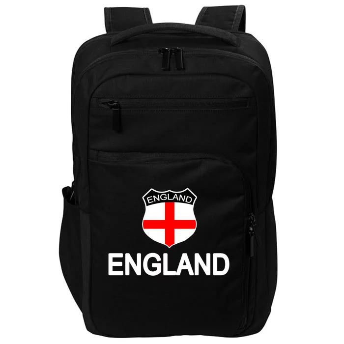 England Soccer Fan English Crest Flag Impact Tech Backpack