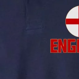 England Soccer Football Red and White Cross Flag logo Softstyle Adult Sport Polo