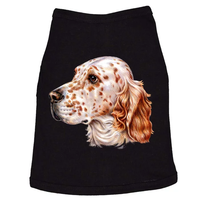 English Setter Dog Doggie Tank