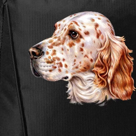 English Setter Dog City Backpack