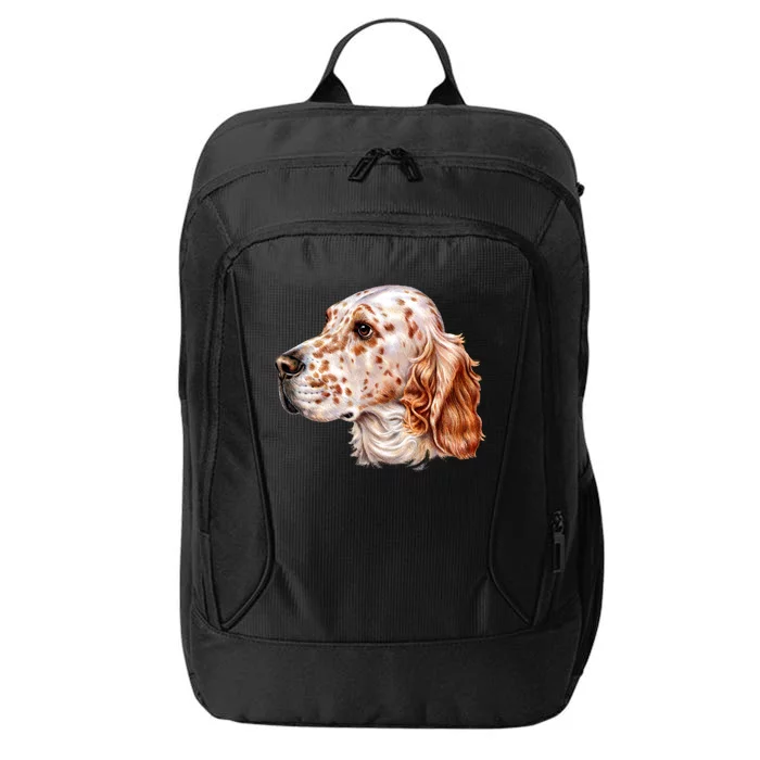 English Setter Dog City Backpack