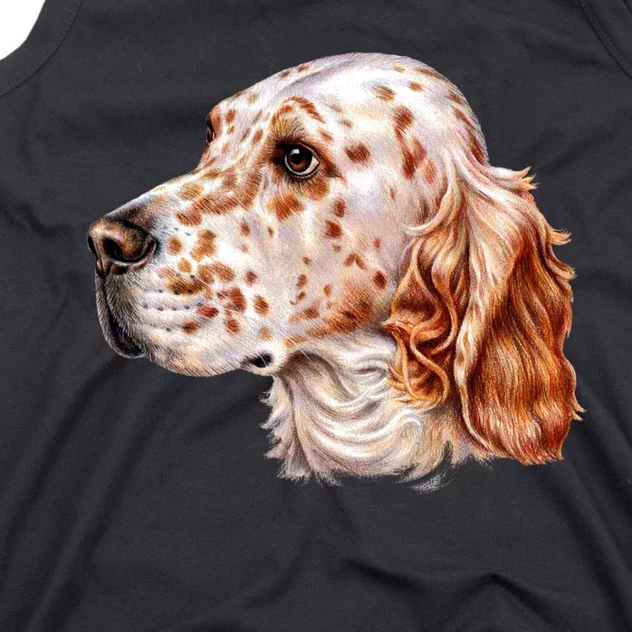 English Setter Dog Tank Top