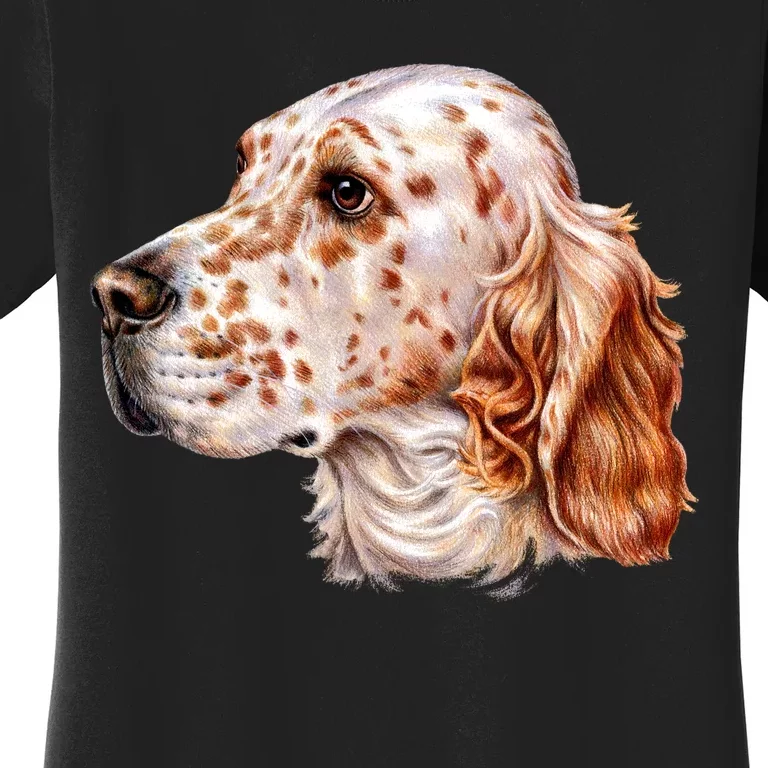 English Setter Dog Women's T-Shirt