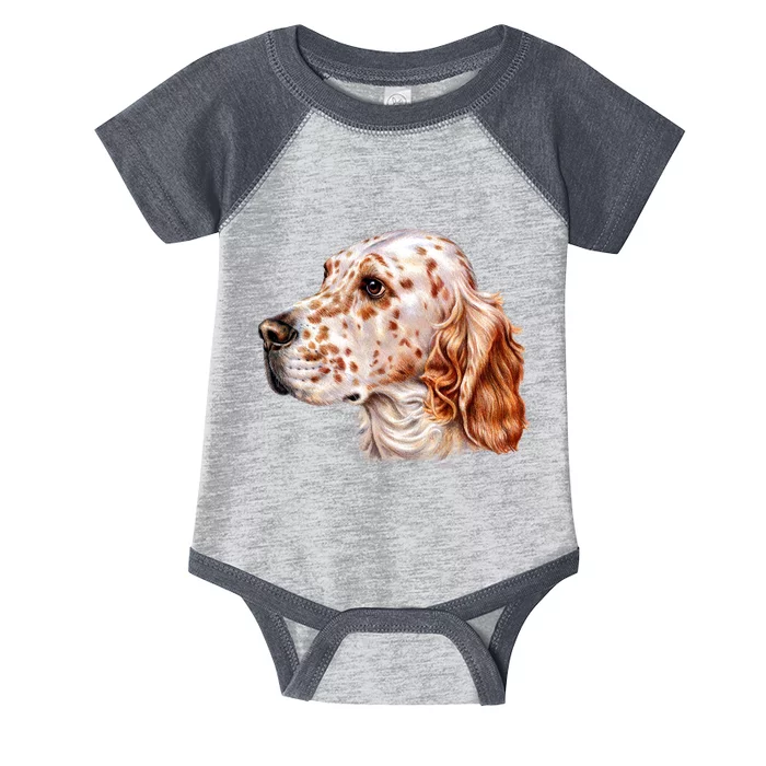 English Setter Dog Infant Baby Jersey Bodysuit