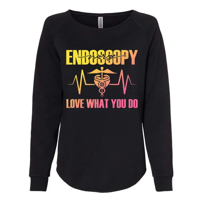 Endoscopy Nurse Heartbeat Love What Do Colon Womens California Wash Sweatshirt