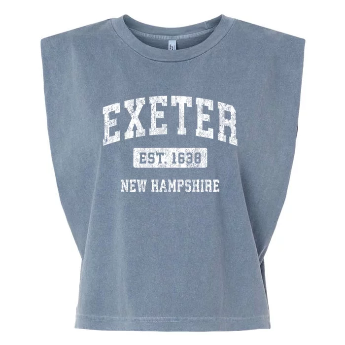 Exeter New Hampshire Nh Vintage Sports Garment-Dyed Women's Muscle Tee