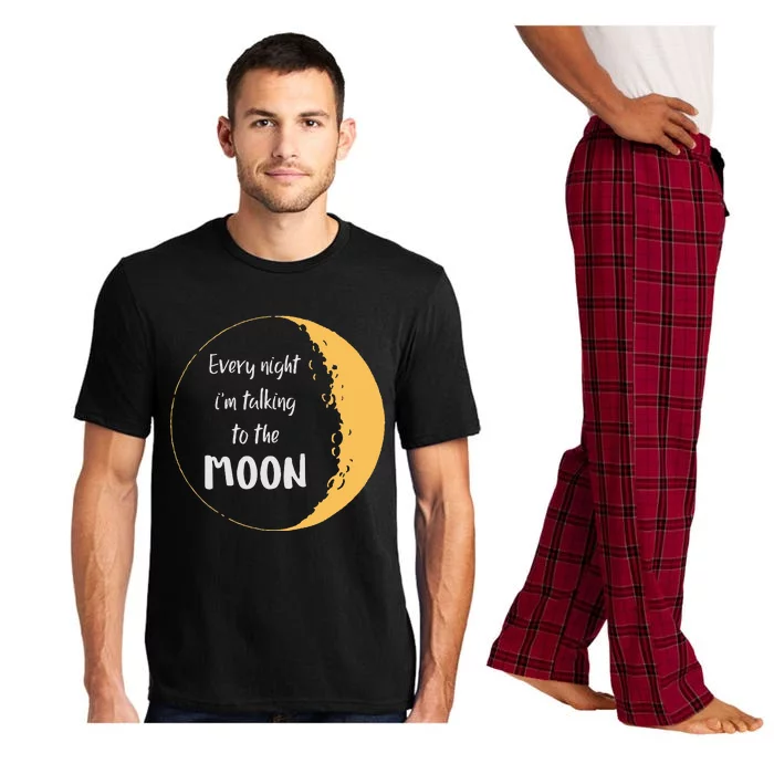 Every Night I’M Talking To The Moon Aesthetic Space Pajama Set