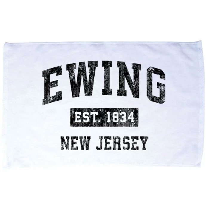 Ewing New Jersey Nj Vintage Sports Microfiber Hand Towel