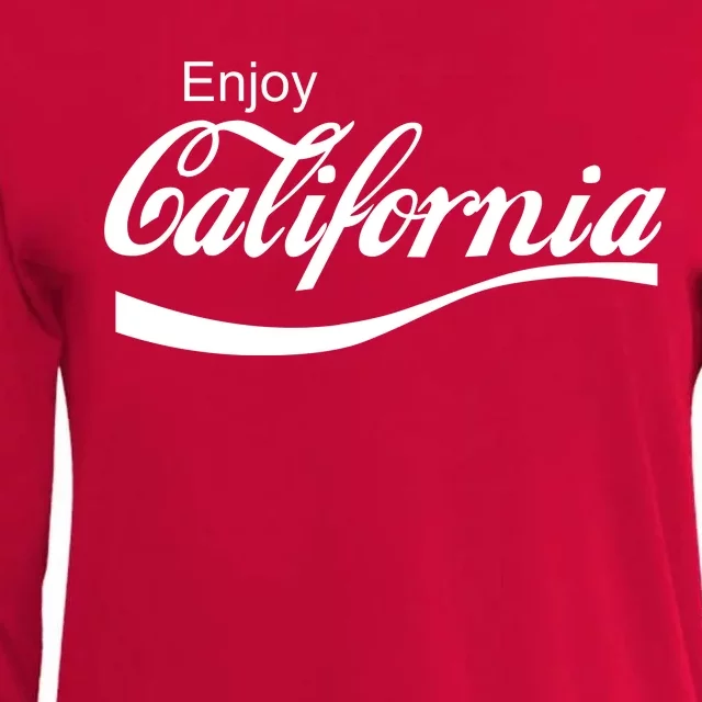 Enjoy California Womens Cotton Relaxed Long Sleeve T-Shirt