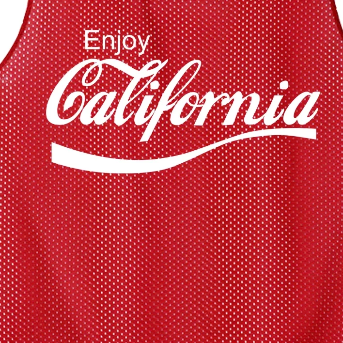 Enjoy California Mesh Reversible Basketball Jersey Tank