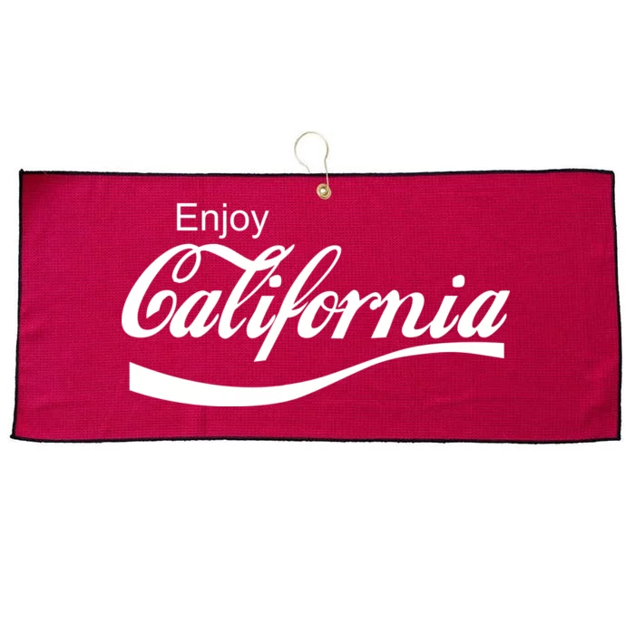 Enjoy California Large Microfiber Waffle Golf Towel