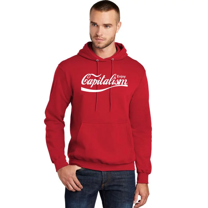 Enjoy Capitalism Tall Hoodie