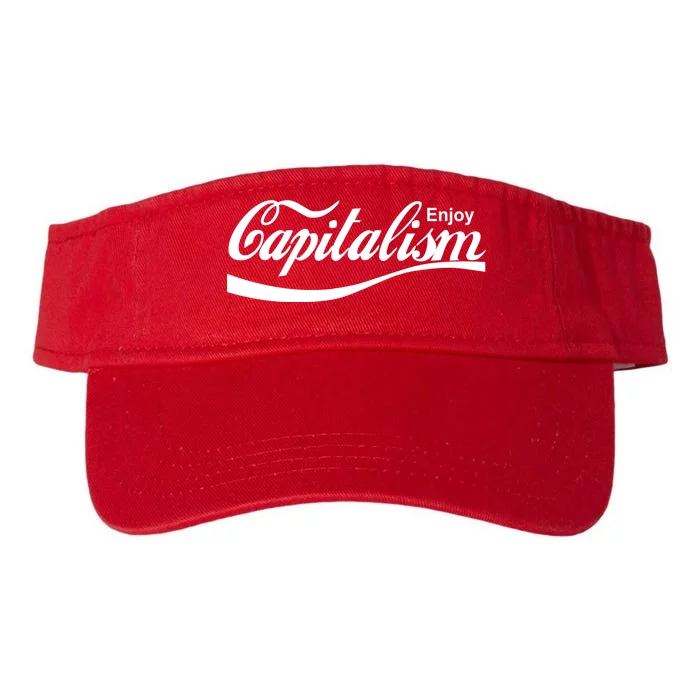 Enjoy Capitalism Valucap Bio-Washed Visor