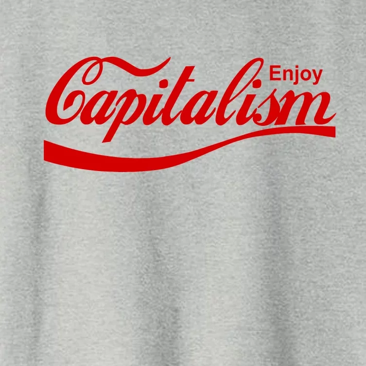 Enjoy Capitalism Women's Crop Top Tee