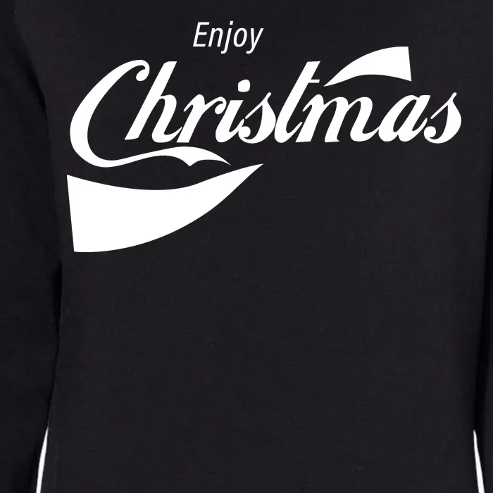 Enjoy Christmas Womens California Wash Sweatshirt