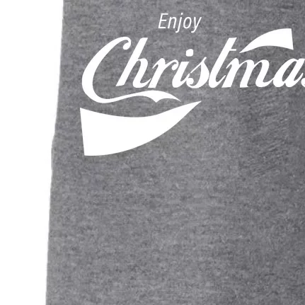 Enjoy Christmas Doggie 3-End Fleece Hoodie