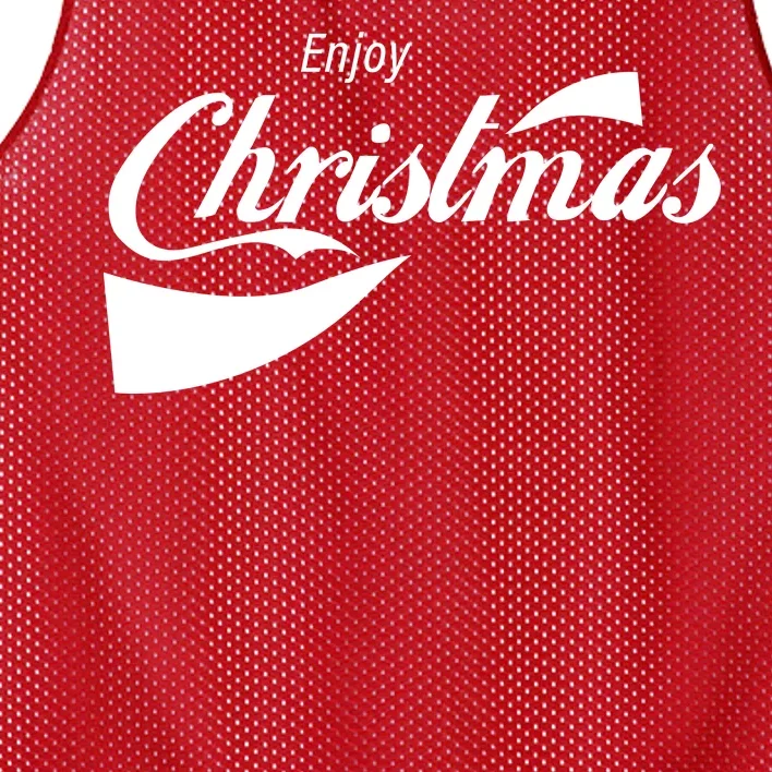 Enjoy Christmas Mesh Reversible Basketball Jersey Tank