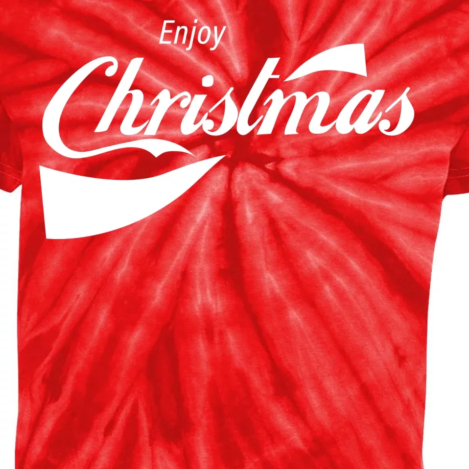 Enjoy Christmas Kids Tie-Dye T-Shirt