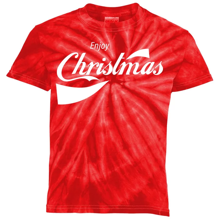 Enjoy Christmas Kids Tie-Dye T-Shirt