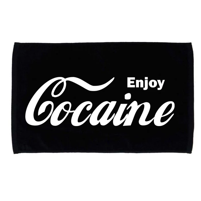 Enjoy Cocaine Microfiber Hand Towel