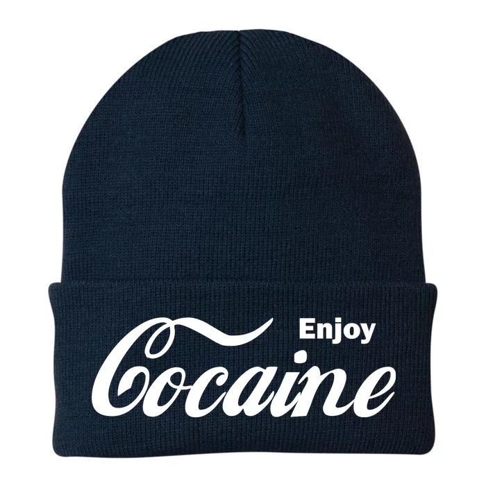 Enjoy Cocaine Knit Cap Winter Beanie