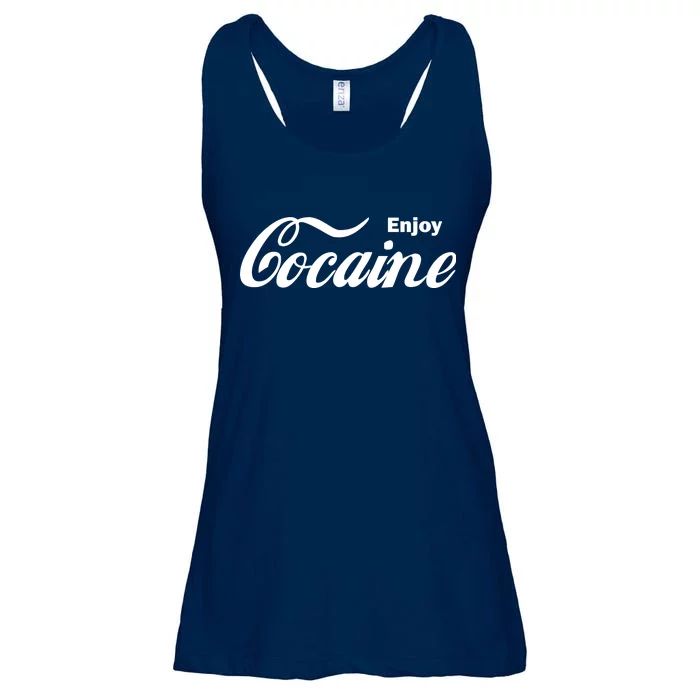 Enjoy Cocaine Ladies Essential Flowy Tank