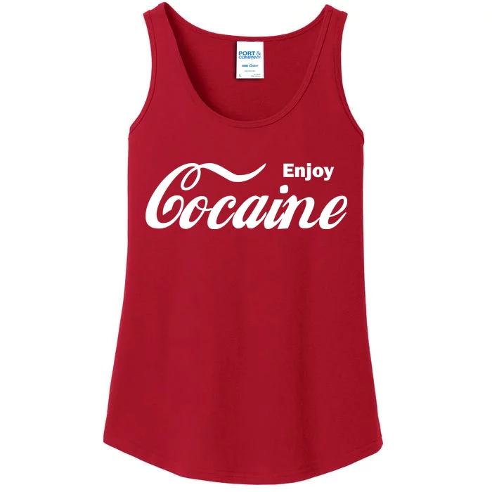 Enjoy Cocaine Ladies Essential Tank