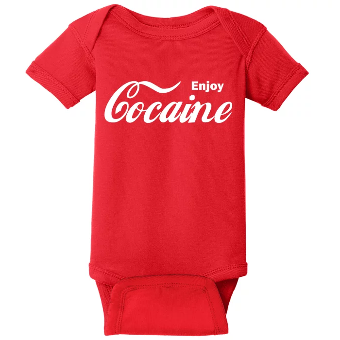 Enjoy Cocaine Baby Bodysuit