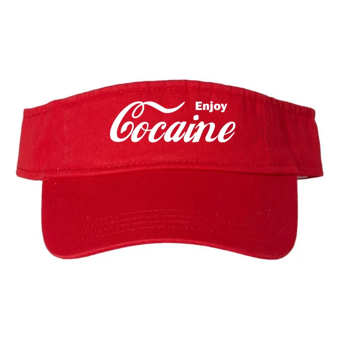 Enjoy Cocaine Valucap Bio-Washed Visor