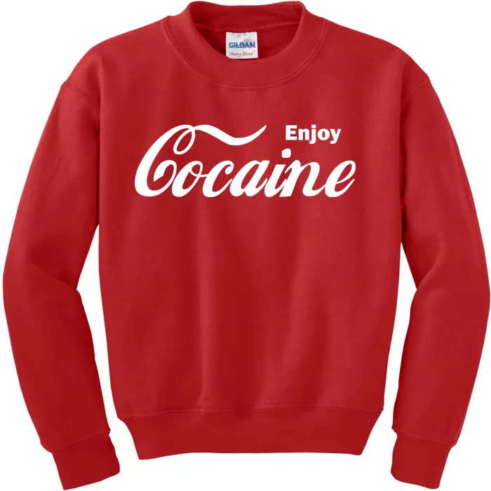 Enjoy Cocaine Kids Sweatshirt