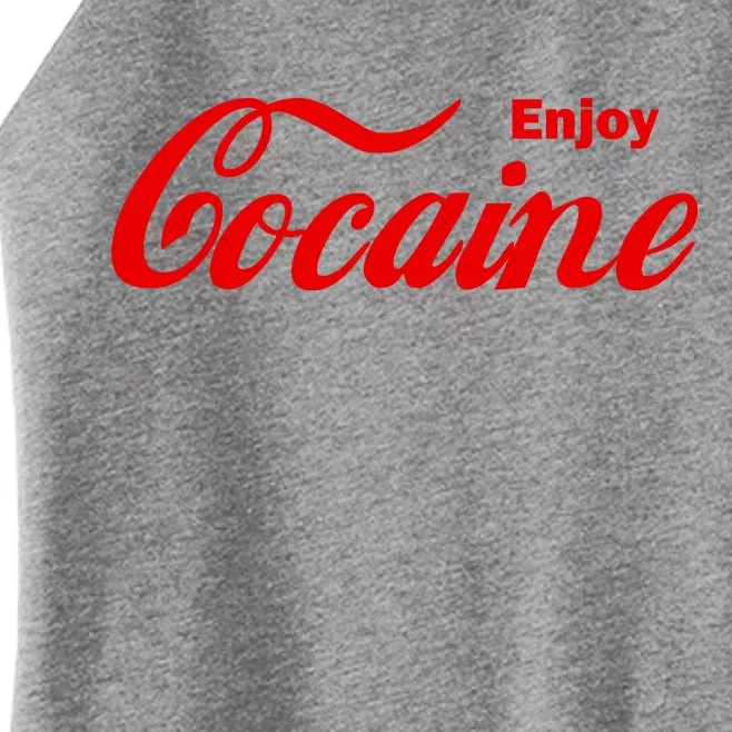 Enjoy Cocaine Women’s Perfect Tri Rocker Tank