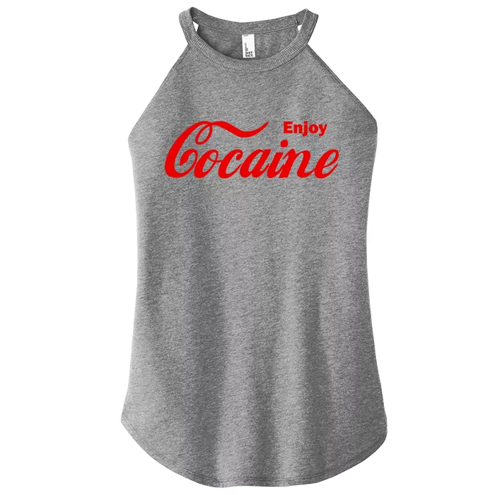 Enjoy Cocaine Women’s Perfect Tri Rocker Tank