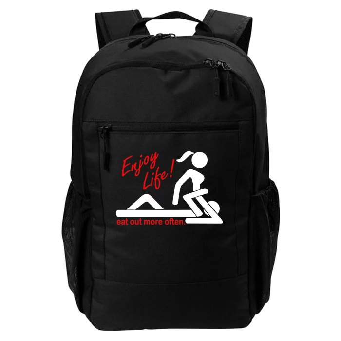 Enjoy Life Eat Out More Often Daily Commute Backpack