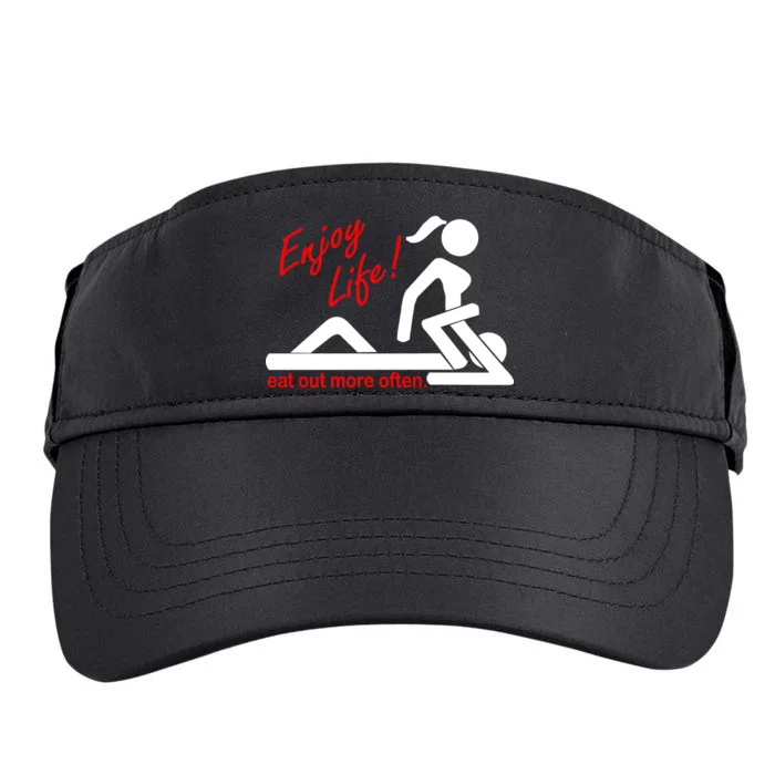 Enjoy Life Eat Out More Often Adult Drive Performance Visor