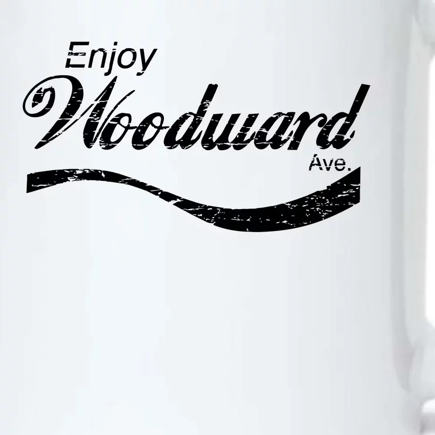 Enjoy Woodward Ave Black Color Changing Mug