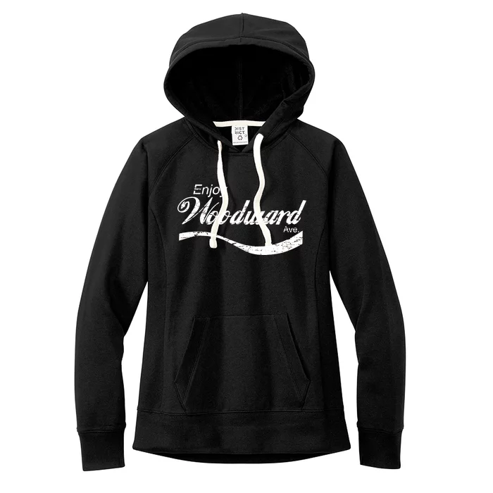 Enjoy Woodward Ave Women's Fleece Hoodie