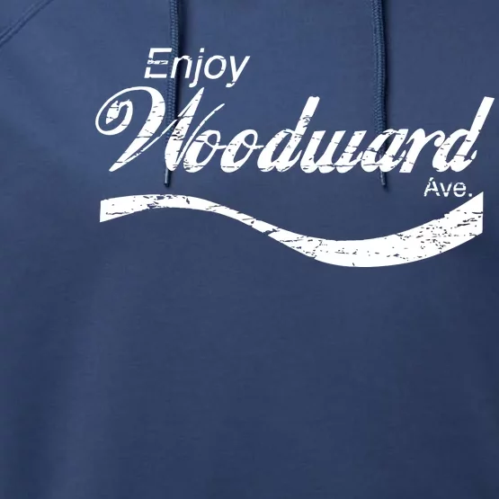 Enjoy Woodward Ave Performance Fleece Hoodie