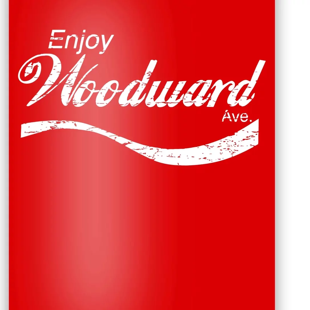 Enjoy Woodward Ave Poster